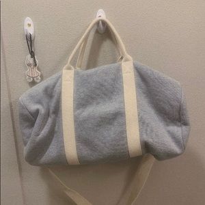 Brandy Melville Duffle Bag Melange Gray